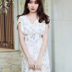 新品 her lip to Royal Garden Floral Dress花柄ワンピース2色あり