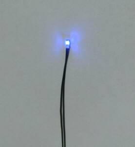  trial for blue color chip LED resistance * electric wire attaching 1 pcs α