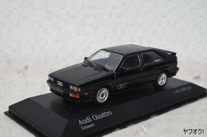 ミニチャンプス アウディ クアトロ 1981 1/43 ミニカー 難あり AUDI