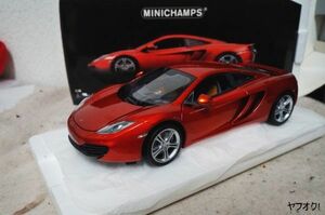 ミニチャンプス マクラーレン MP4-12C 1/18 ミニカー