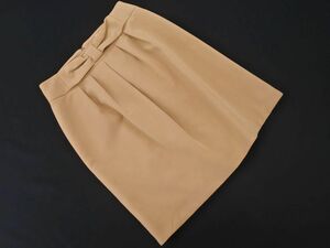 ロペピクニック リボン Aライン 台形 スカート size36/ベージュ ■◇ ☆ dea1 レディース