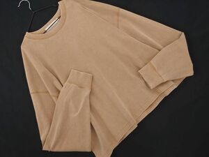 MOUSSY マウジー カットソー sizeF/ベージュ ■◇ ☆ dea2 レディース