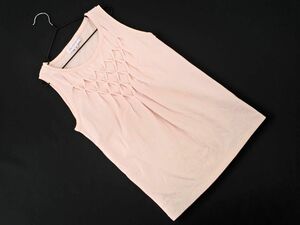 ネコポスOK JILLSTUART ジルスチュアート タンクトップ sizeS/ピンク ■◆ ☆ dea8 レディース