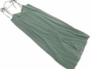 ネコポスOK ZARA ザラ キャミソール ワンピース sizeXS/緑 ■◆ ☆ dea9 レディース