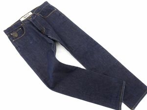 April77 エイプリル77 nano universe ボタンフライ デニムパンツ size31/紺 ■■ ☆ deb0 メンズ