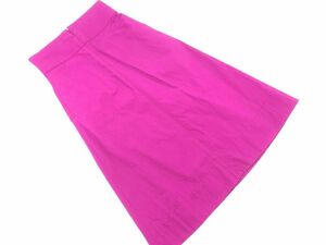  McAfee Tomorrowland A line trapezoid skirt size32/ purple ## * deb0 lady's 