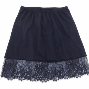 ネコポスOK DRWCYS ドロシーズ レース インナー付き ボートネック カットソー size1/紺 ■◆ ☆ deb2 レディースの画像9