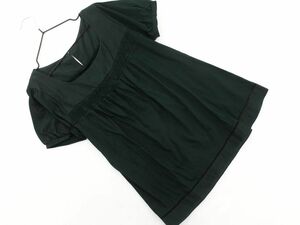 ネコポスOK ロートレアモン シャーリング 半袖 カットソー size2/緑 ■◆ ☆ deb2 レディース