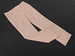 BEAUTY & YOUTH ビューティ&ユース ユナイテッドアローズ センタープレス テーパード パンツ sizeS/ピンク ■■ ☆ deb6 レディース