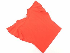  cat pohs OK new goods a.v.va-veve flair sleeve knitted sweater sizeS/ red #* * dec9 lady's 