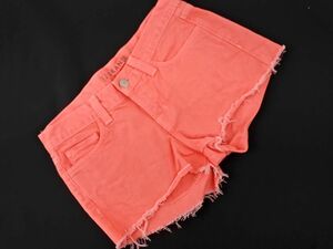 J BRAND J brand cut off Short Denim pants size24/ coral #* * dec9 lady's 