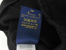 ネコポスOK POLO RALPH LAUREN ポロ ラルフローレン タイト スカート size0/黒 ■◆ ☆ ded1 レディース_画像4