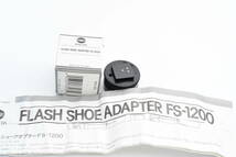 ★純正・格安★ MINOLTA ミノルタ FLASH SHOE ADAPTER シューアダプター FS-1200(kr-958)_画像1