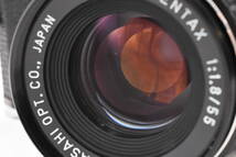PENTAX ペンタックス KM シルバーボディ フィルムカメラ + SMC PENTAX 55mm F/1.8 レンズ (t2877)_画像7