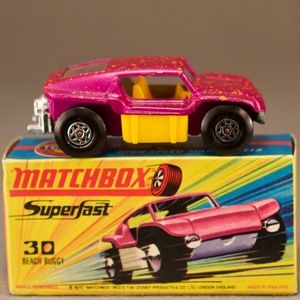 イギリス マッチボックス（matchbox） superfast 30 beach buggy 1/75