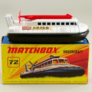  England Matchbox (matchbox) SRNG HOVERCRAFT 72 1972