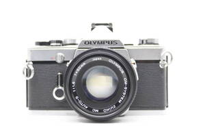 ★良品★OLYMPUS オリンパス OM-1+ F.ZUIKO 50mm F1.8 レンズセット　動作品 OK5377