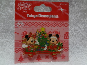 TDLピンバッジ クリスマス２０１４