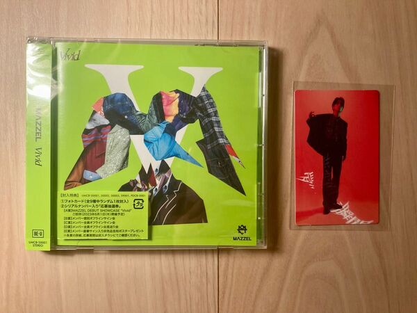 MAZZEL Vivid CD トレカEIKI