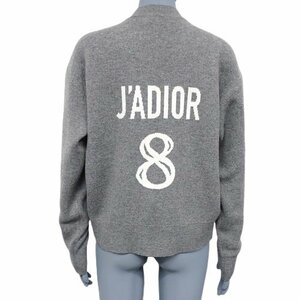 クリスチャンディオール J'ADIOR 8 ボクシーセーター トップス アパレル 34 カシミヤ グレー 924S55AM009_X8805 40803000384【アラモード】