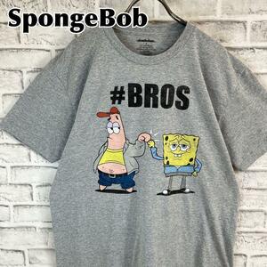 SpongeBob スポンジボブ パトリック ニコロデオン Tシャツ 半袖 輸入品 春服 夏服 キャラクター 海外古着 アニメ テレビ