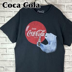 Coca Cola コカコーラ シロクマ コーク 熊 Tシャツ 半袖 輸入品 春服 夏服 海外古着 企業 会社 炭酸飲料 ロゴ アニマル