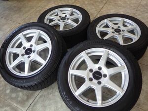 M 送料無料 TECMAG 16 5H112 7J+48 ブリヂストン ブリザック 205/55R16 ベンツ Aクラス Bクラス CLA Cクラス W176 W246 W204