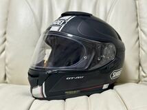 SHOEI ショウエイ GT-Air フルフェイスヘルメット Mサイズ　ブラック　pinlock付き　_画像1