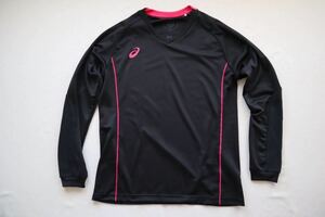 [Новая] ASICS Ladies Volleyball с длинным рукавом T -Fish WS Практика Slong Dlong (2052a043) Asics Ladies m