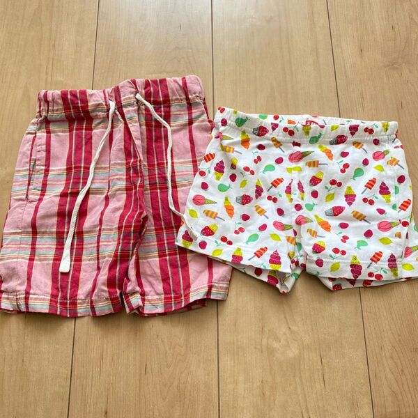 ショートパンツ スキップランド 2ans 80