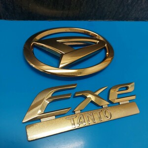 DAIHATSU TANTO EXE GOLD EMBLEM ダイハツ タント エグゼ ゴールドエンブレム VIP LUGUXUY CUSTOM ビップ ラグジュアリー カスタム