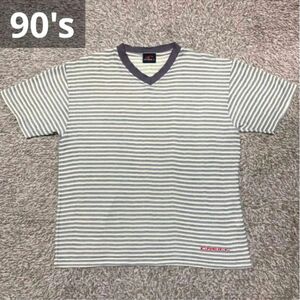 90's O'NEILL ジャガード Tシャツ y2k オールドサーフ 古着 半袖Tシャツ