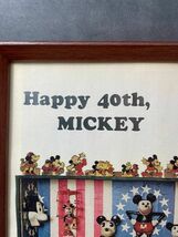 【送料無料】 1960年代 ディズニー Disney ミッキーマウス MICKEY MOUSE ポスター ヴィンテージ S0128_画像4