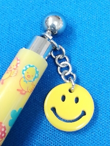 【新品】SMILEY FACE♪スマイリーフェイス♪シャープペンシル　イエロー Harvey Ball USA/ハーベイ・ボール ニコちゃん/スマイル レトロ