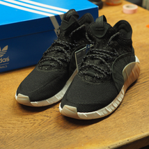 ＊値下げ＊ adidas originals TUBULARRISE ”CORE BLACK” 28.5センチ チュブラー プライムニット ブラック_画像4