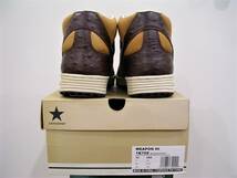 未使用 CONVERSE WEAPON HI BROWN/OSTRICH US10 28cm デットストック コンバース ウエポン ハイ 1K708 ブラウンXオーストリッチ_画像7