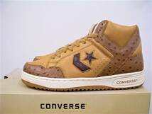 未使用 CONVERSE WEAPON HI TAN/OSTRICH US11 29cm デットストック コンバース ウエポン ハイ 1K707 タンXオーストリッチ_画像2