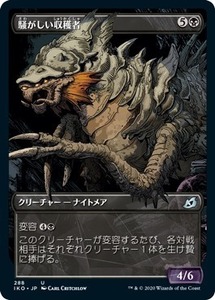 MTG ■黒/日本語版■ 《騒がしい収穫者/Chittering Harvester》▲ショーケース▲ イコリア:巨獣の棲処 IKO