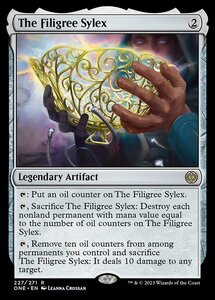 MTG ■無/英語版■ 《金線の酒杯/The Filigree Sylex》ファイレクシア：完全なる統一 ONE