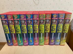 VHSビデオテープ　ER緊急救命室シーズンⅡ 全11巻＆ER特別版