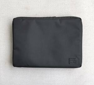 ★極美品★ PORTER VIEW ポーター ドキュメントケース(L) BLK クラッチバッグ PCケース 吉田カバン