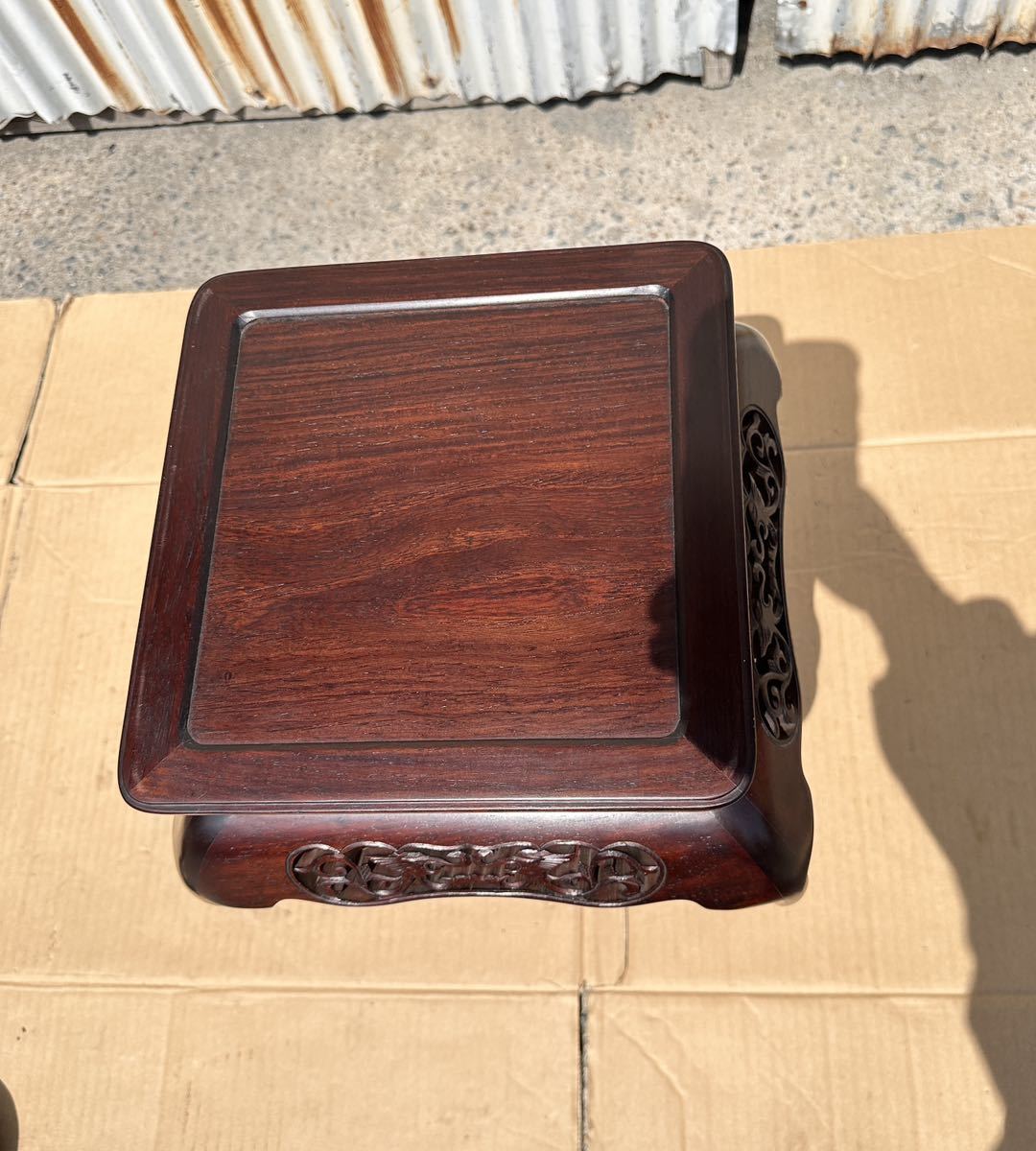 唐木家具調度品花台?飾り台?伝統工芸品現状品- JChere雅虎拍卖代购