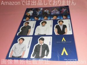 嵐 arashi marks ARASHI AROUND ASIA 2008 in TOKYO 東京公演限定 ステッカー