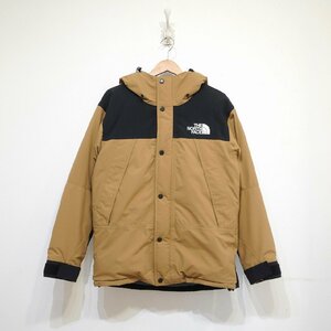 THE NORTH FACE (M) マウンテンダウンジャケット　ブリティッシュカーキ　ノースフェイス　メンズ　ゴアテックス　ND91930　H5-63