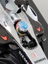超稀少限定カスタマイズモデル ☆ PMA1/18 McLaren Mercedes　MP4/20 サンマリノGP 2005 前半戦 West仕様　A.ブルツ #10 ☆_画像6