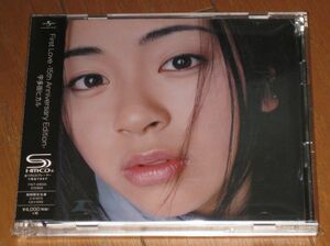 生産限定盤！SHM-CD仕様・宇多田ヒカル・CD & DVD・「first love - 15th Anniversary Edition -」
