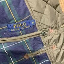 POLO RALPH LAUREN ポロラルフローレン キルティングジャケット ブルゾン メンズ カーキ_画像5