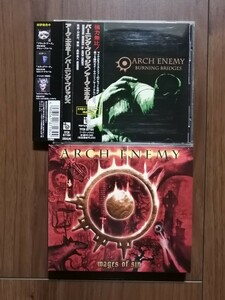 アーク・エネミー ARCH ENEMY / バーニング・ブリッジズ 、 ウェイジズ・オブ・シン