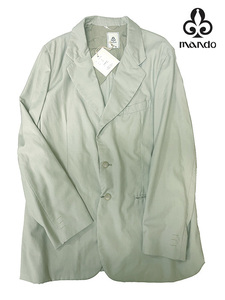 【定価:59,000】mando マンド マンドゥ ベージュ テーラードジャケット 薄手 サイズⅢ L　メンズ ◆サンプル美品