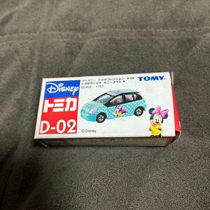 ディズニートミカ　Ｄ－０２　トヨタ　ヴィッツ　ミニーマウス　Ｒ